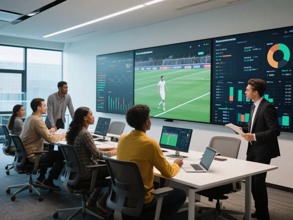 天博体育团队工作场景